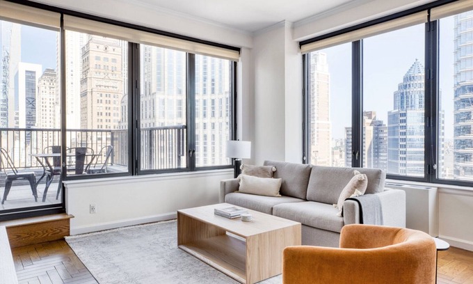 Sutton Place House | Airy Midtown East 3BR w/Elevator & Gym, nr Bloomingdales, by Blueground