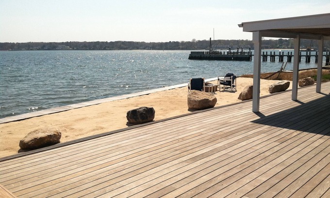 Hampton Bays House | Beautiful Waterfront, Sun, Sky, Hot Tub Open Year Round & Gameroom!