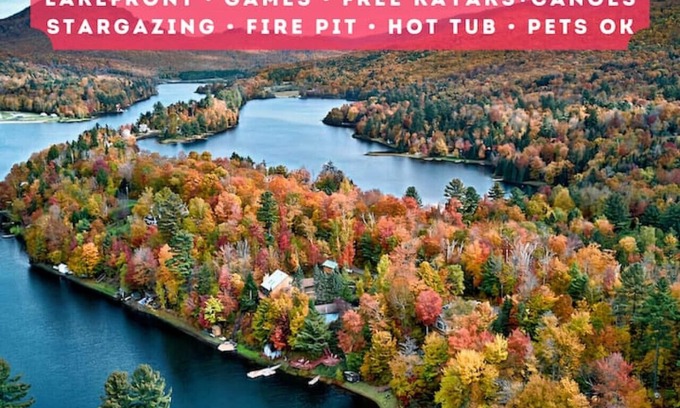 Eden Mills House | Cozy Lake Eden Retreat|Hot Tub|Wifi|Games|Pets OK