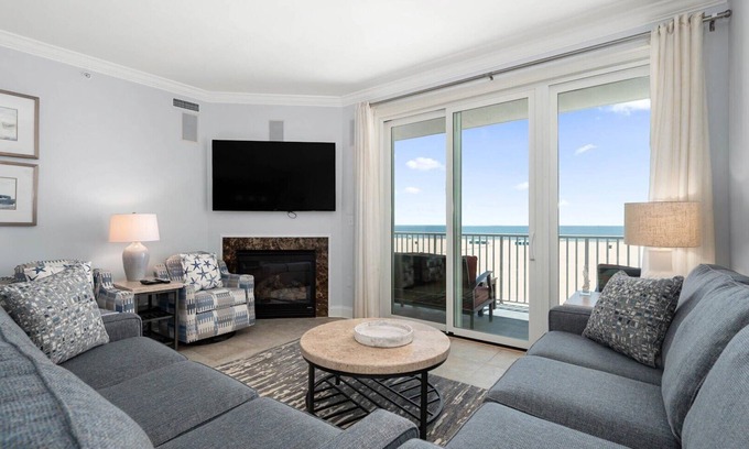 Ocean City Condo | 🏖️FABULOUS Boardwalk Oceanfront unit, Renovated with Pella noise reduction doors 🏖️