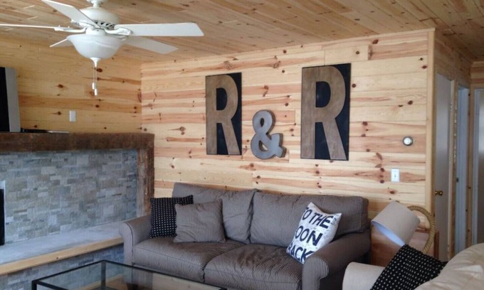 Mancelona House | Lake Front Cottage Right Across Street ORV And Snowmobile, Blue Bear trail