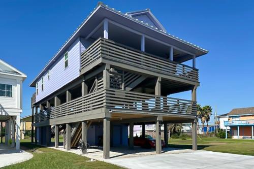 Galveston House | Purple Pelican By The Sea