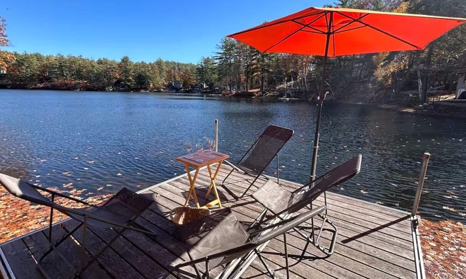 Shapleigh Cottage | Serene Lakefront Retreat in Southern Maine