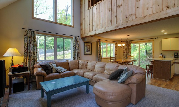 West Dover House | Spacious Home Adjacent to Mt. Snow w/Game Room!