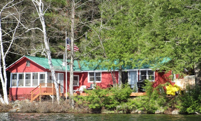 Warrensburg Cabin | Sylvan Lodge A secluded lake front family cabin in the Adirondack Mountains