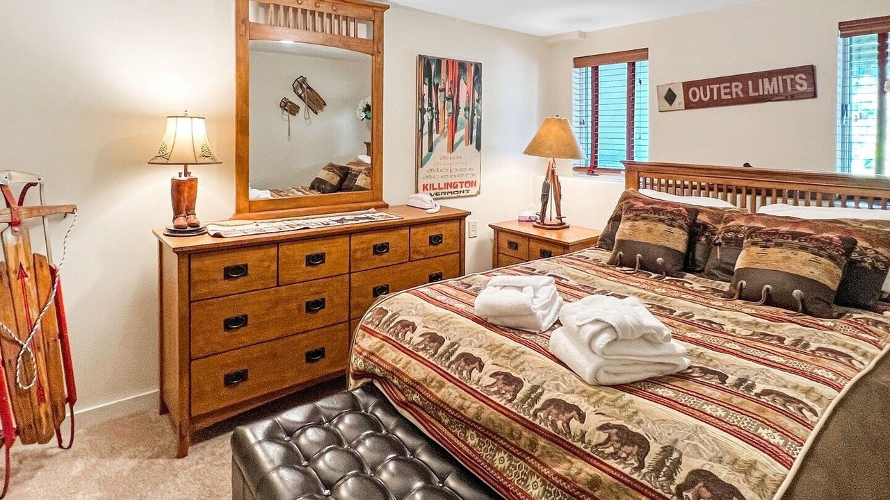 Photo of Bedroom in Central Vermont- Killington