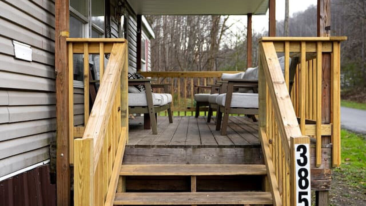 Photo of Patio Balcony in Red Jacket