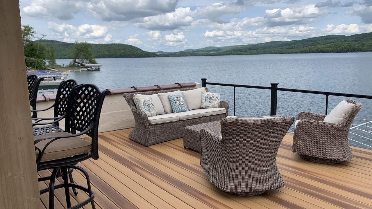 Photo of Patio Balcony in Cooperstown - Otsego Lake