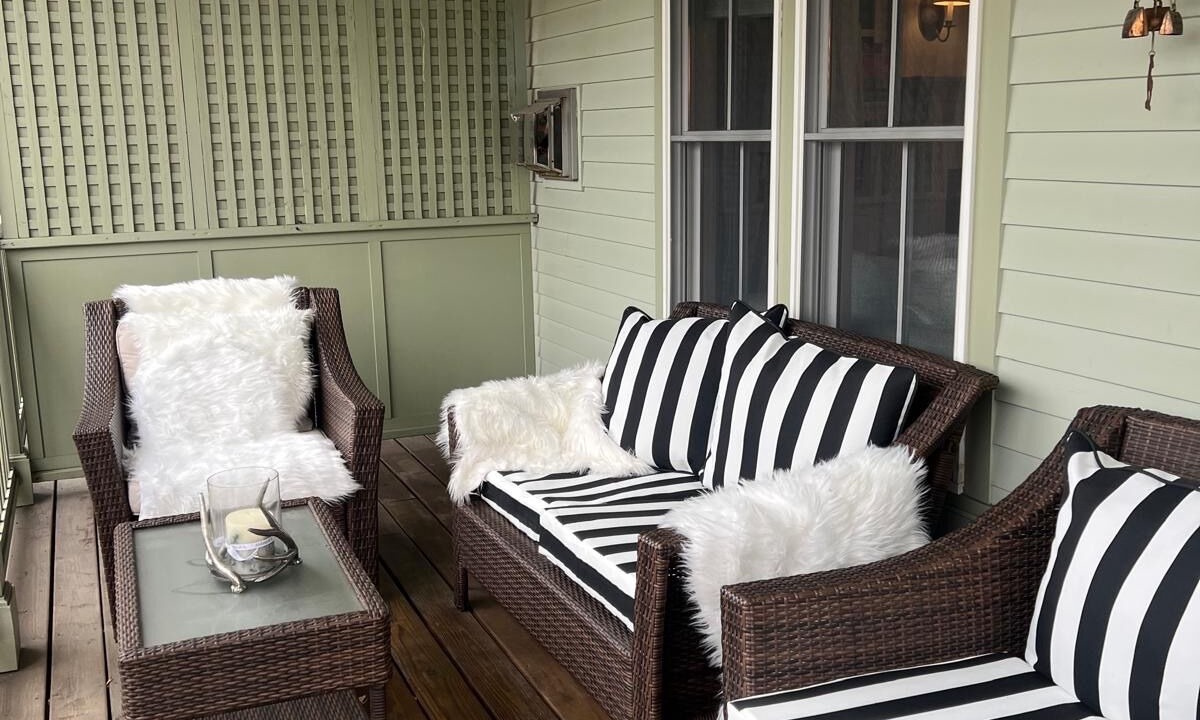 Photo of Patio Balcony in Stowe Village Historic District