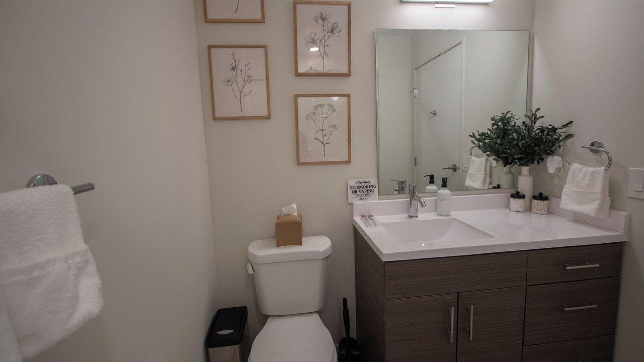Photo of Bathroom in Downtown Cleveland
