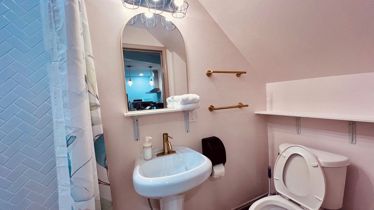 Photo of Bathroom in Downtown Niagara Falls