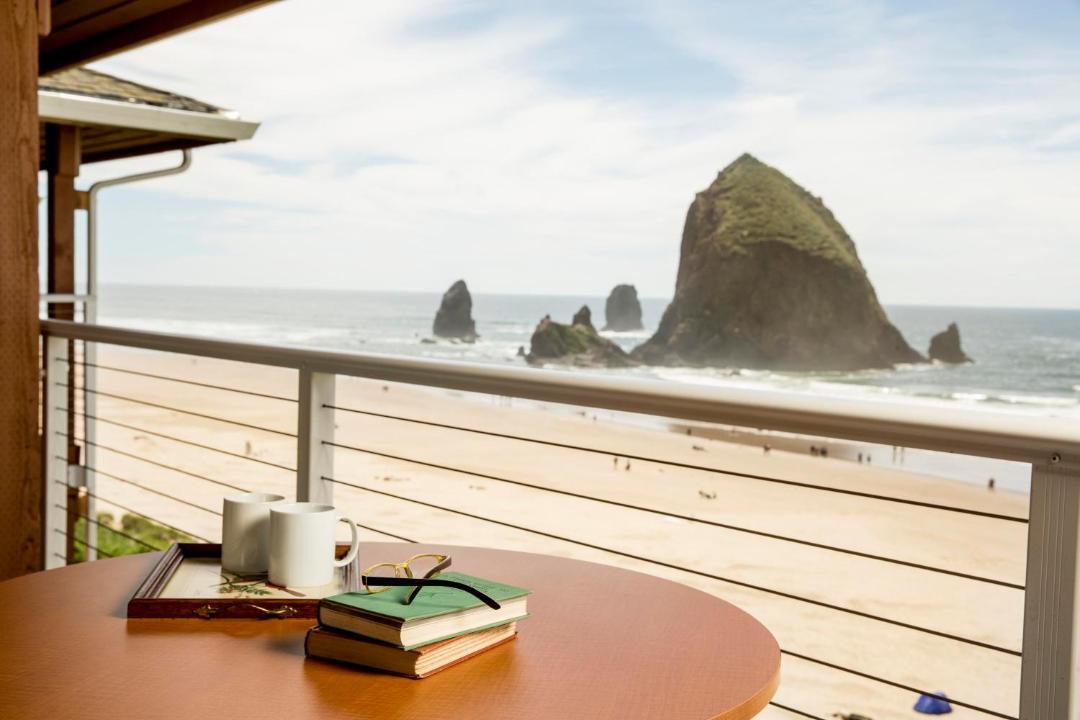 Photo of Patio Balcony in Downtown Cannon Beach