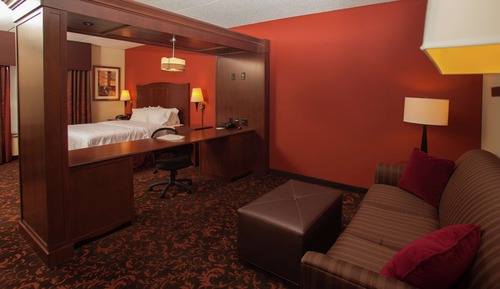 Studio, 1 King Bed, Accessible, Non Smoking (Roll-In Shower)